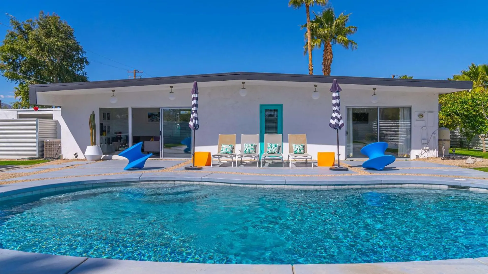 The Portrait House A Mid Century Hangout Palm Springs Semesterbostad
