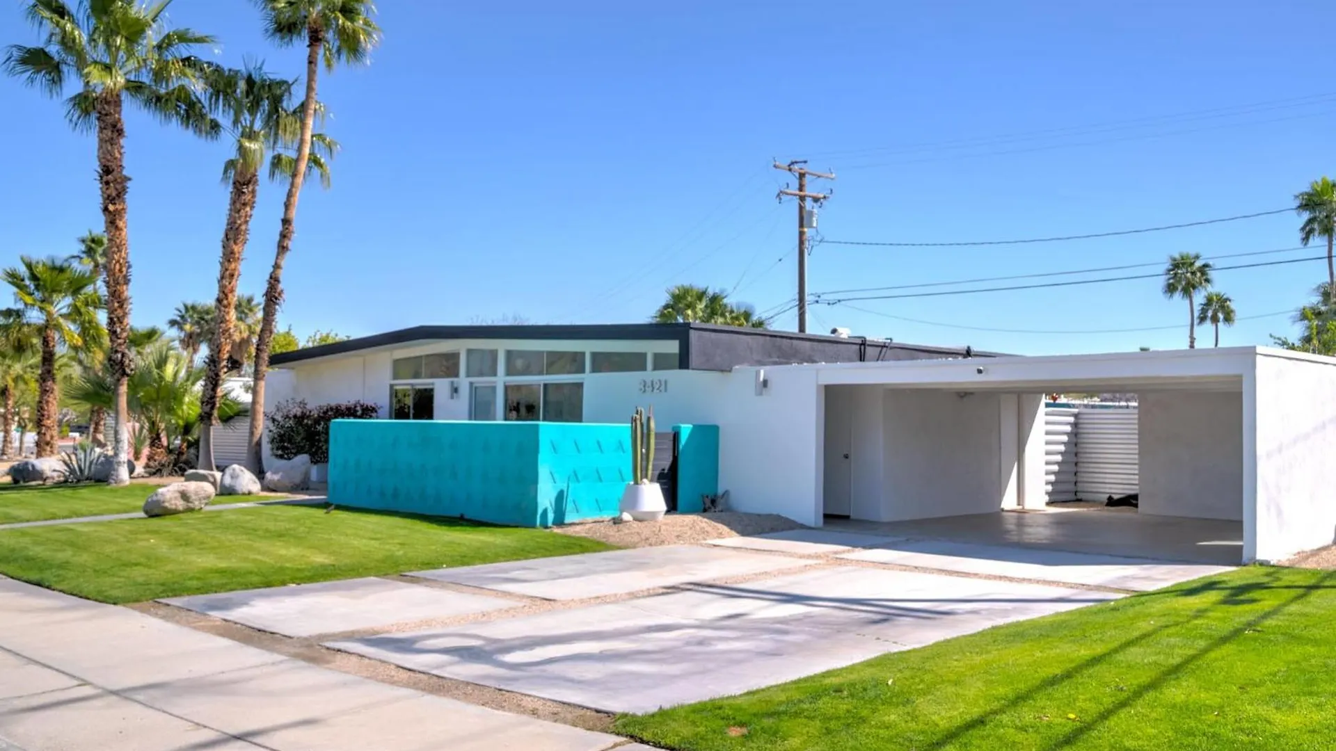 Semesterbostad The Portrait House A Mid Century Hangout Palm Springs