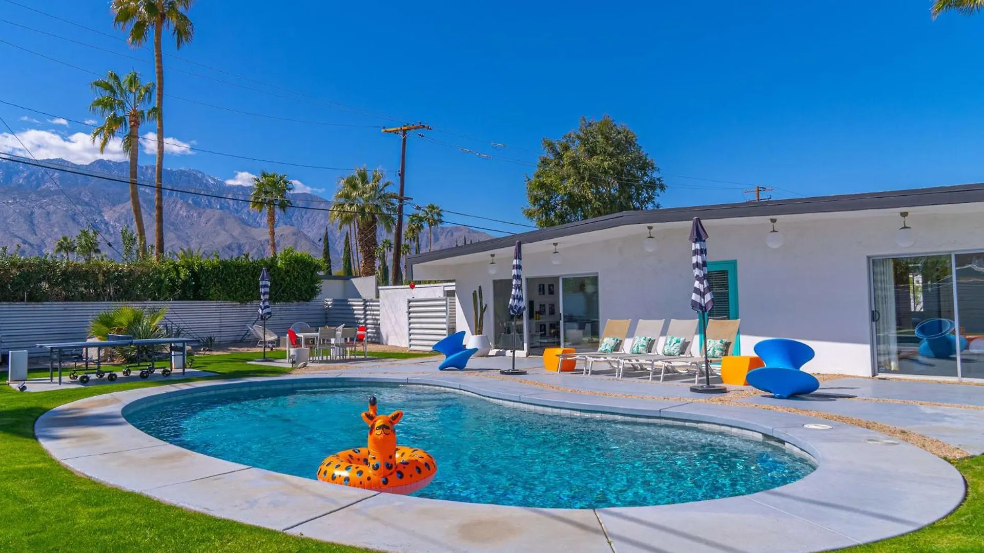 The Portrait House A Mid Century Hangout Palm Springs Semesterbostad